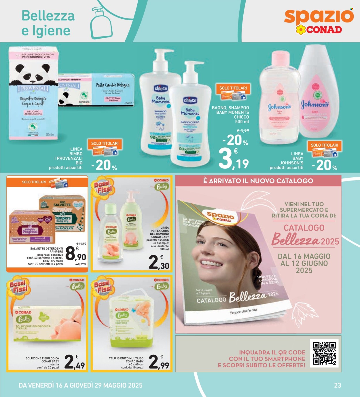 Volantino Spazio Conad - 16/5/2025 - 29/5/2025. Pagina 1