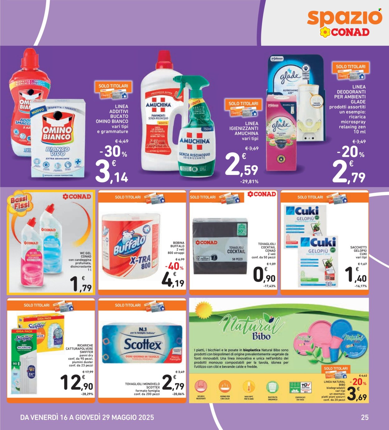 Volantino Spazio Conad - 16/5/2025 - 29/5/2025. Pagina 1
