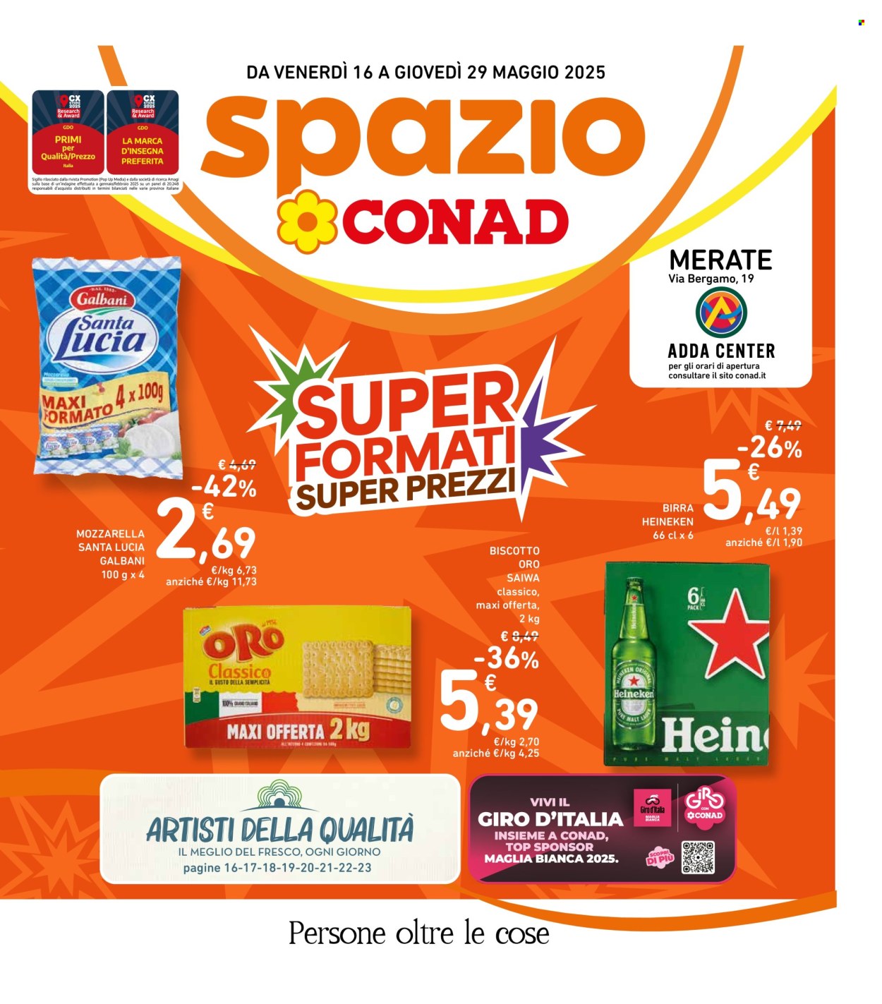 Volantino Spazio Conad - 16/5/2025 - 29/5/2025. Pagina 1