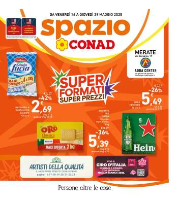 Volantino Spazio Conad - 16/5/2025 - 29/5/2025.