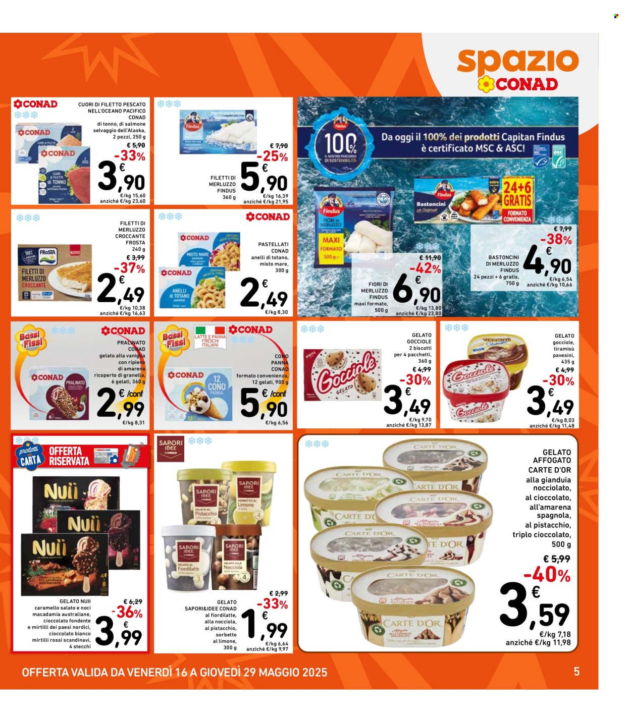 Volantino Spazio Conad - 16/5/2025 - 29/5/2025. Pagina 1