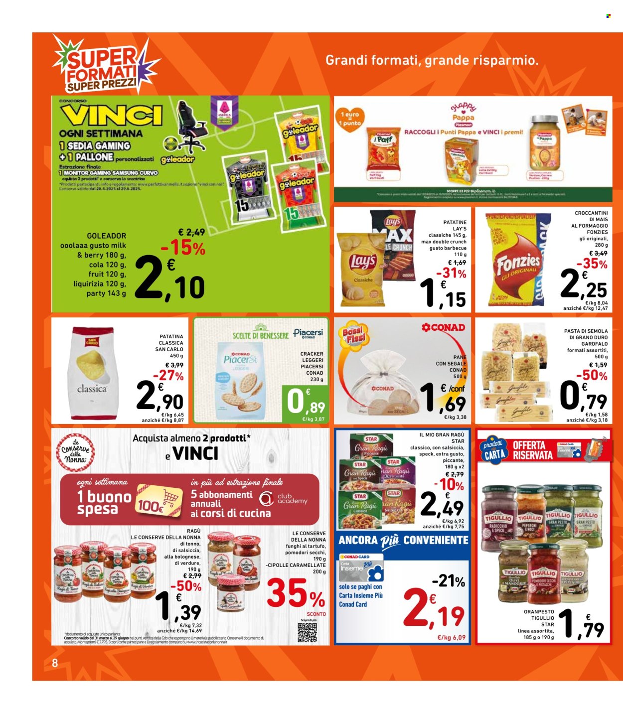 Volantino Spazio Conad - 16/5/2025 - 29/5/2025. Pagina 1