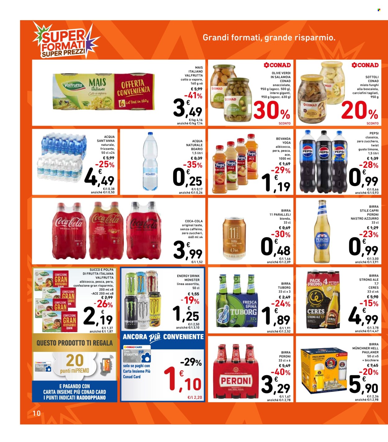 Volantino Spazio Conad - 16/5/2025 - 29/5/2025. Pagina 1