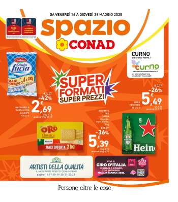 Volantino Spazio Conad - 16/5/2025 - 29/5/2025.