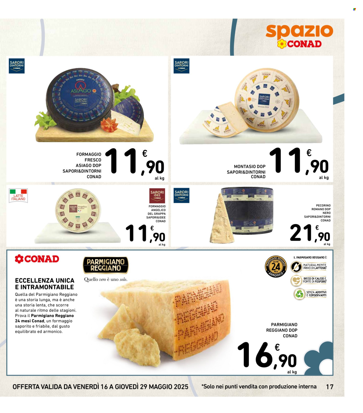 Volantino Spazio Conad - 16/5/2025 - 29/5/2025. Pagina 1