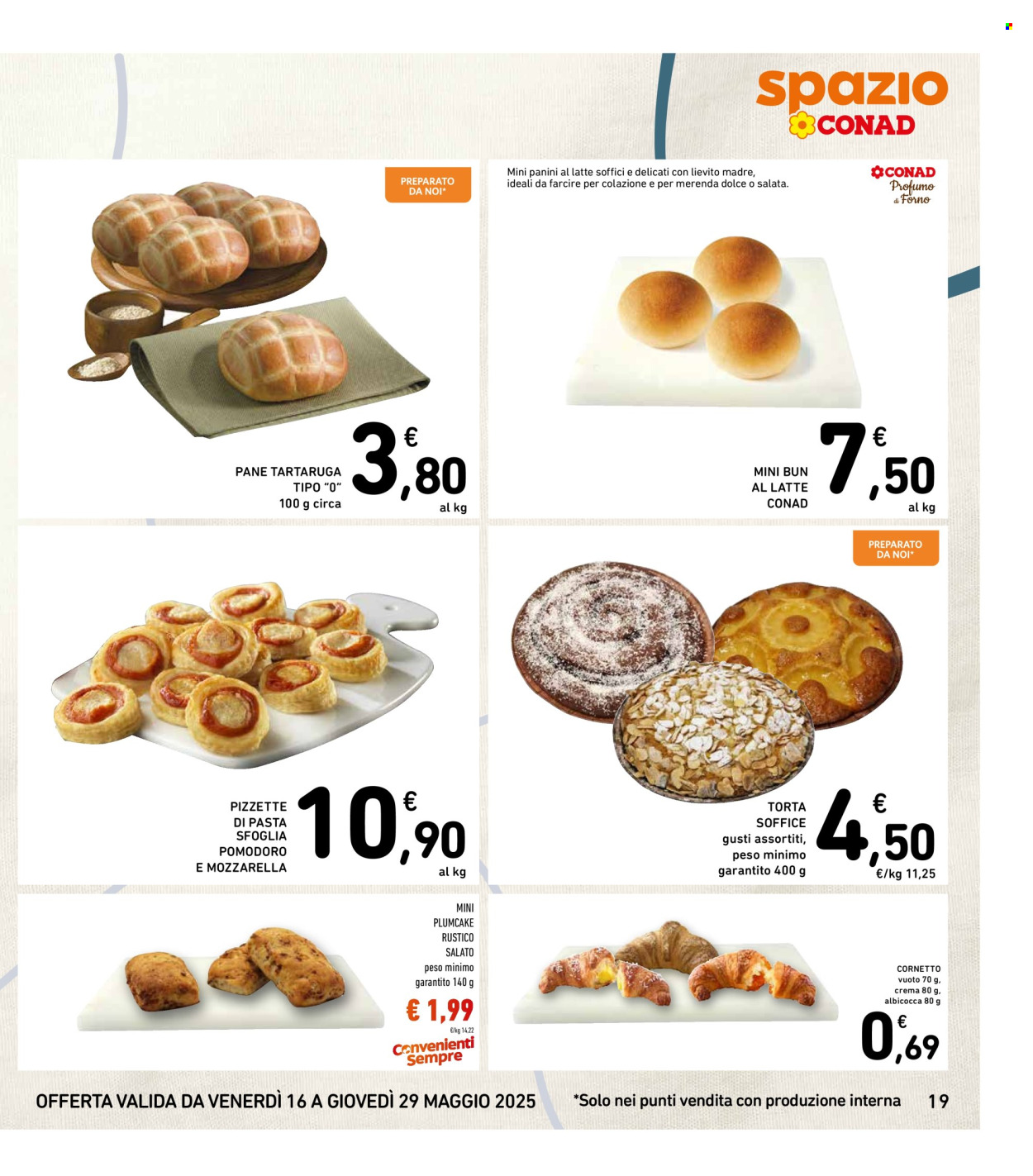 Volantino Spazio Conad - 16/5/2025 - 29/5/2025. Pagina 1