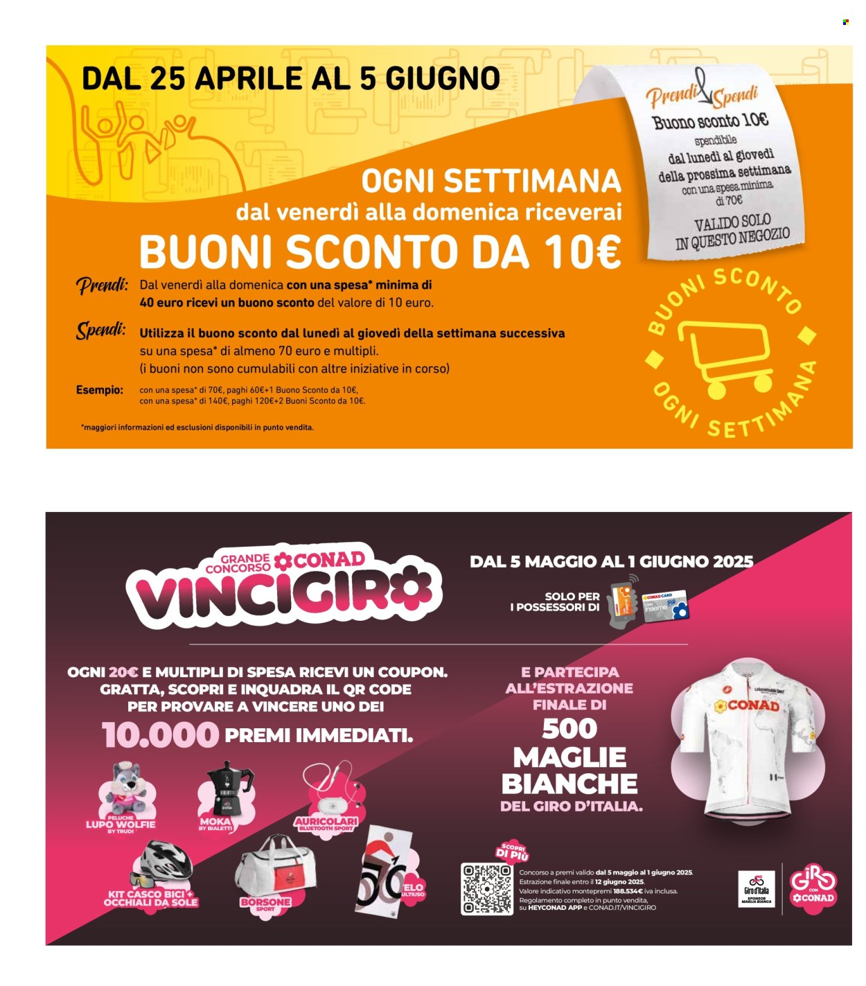 Volantino Spazio Conad - 16/5/2025 - 29/5/2025. Pagina 1