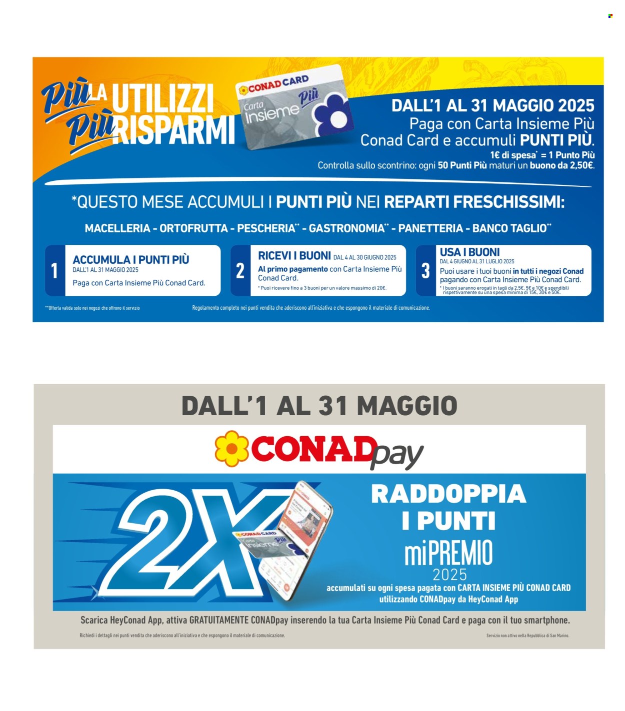 Volantino Spazio Conad - 16/5/2025 - 29/5/2025. Pagina 1