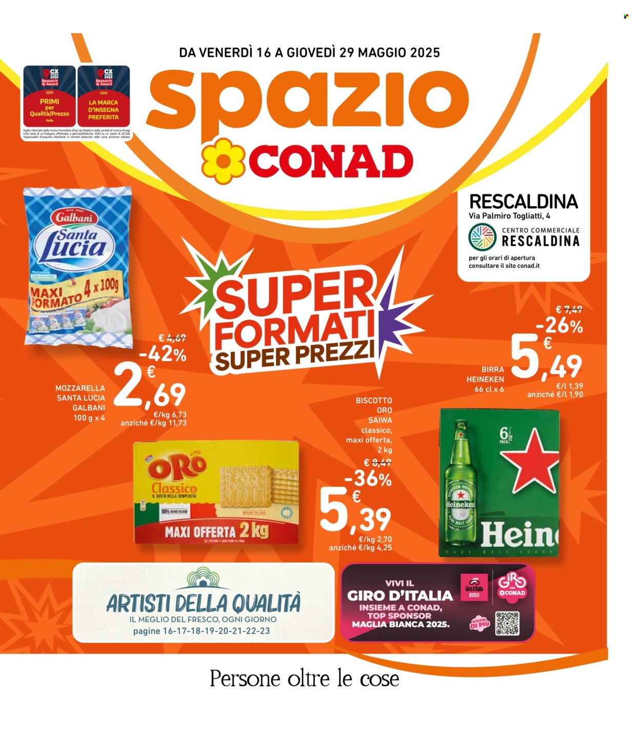 Volantino Spazio Conad - 16/5/2025 - 29/5/2025. Pagina 1