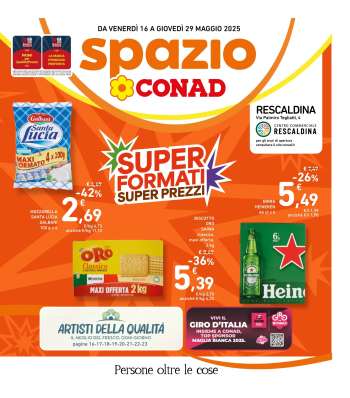 Volantino Spazio Conad - 16/5/2025 - 29/5/2025.