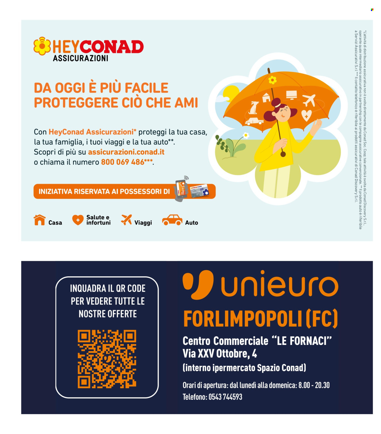 Volantino Spazio Conad - 16/5/2025 - 29/5/2025. Pagina 1