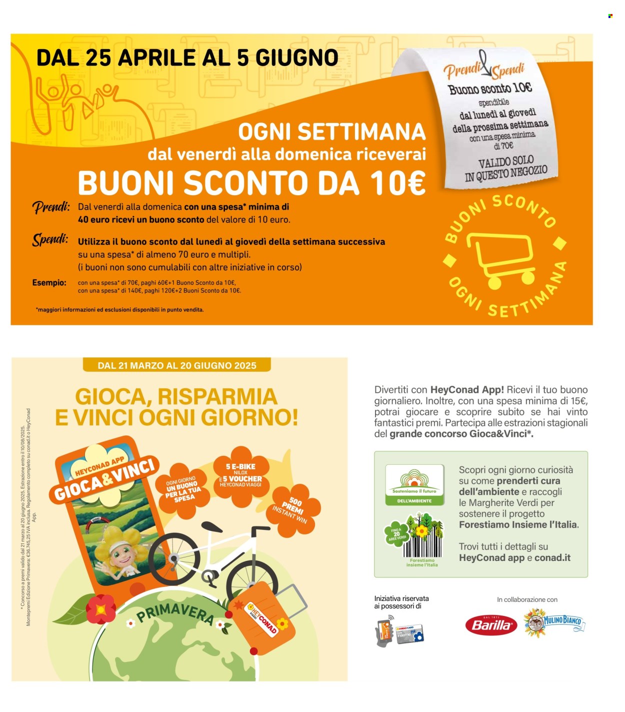 Volantino Spazio Conad - 16/5/2025 - 29/5/2025. Pagina 1