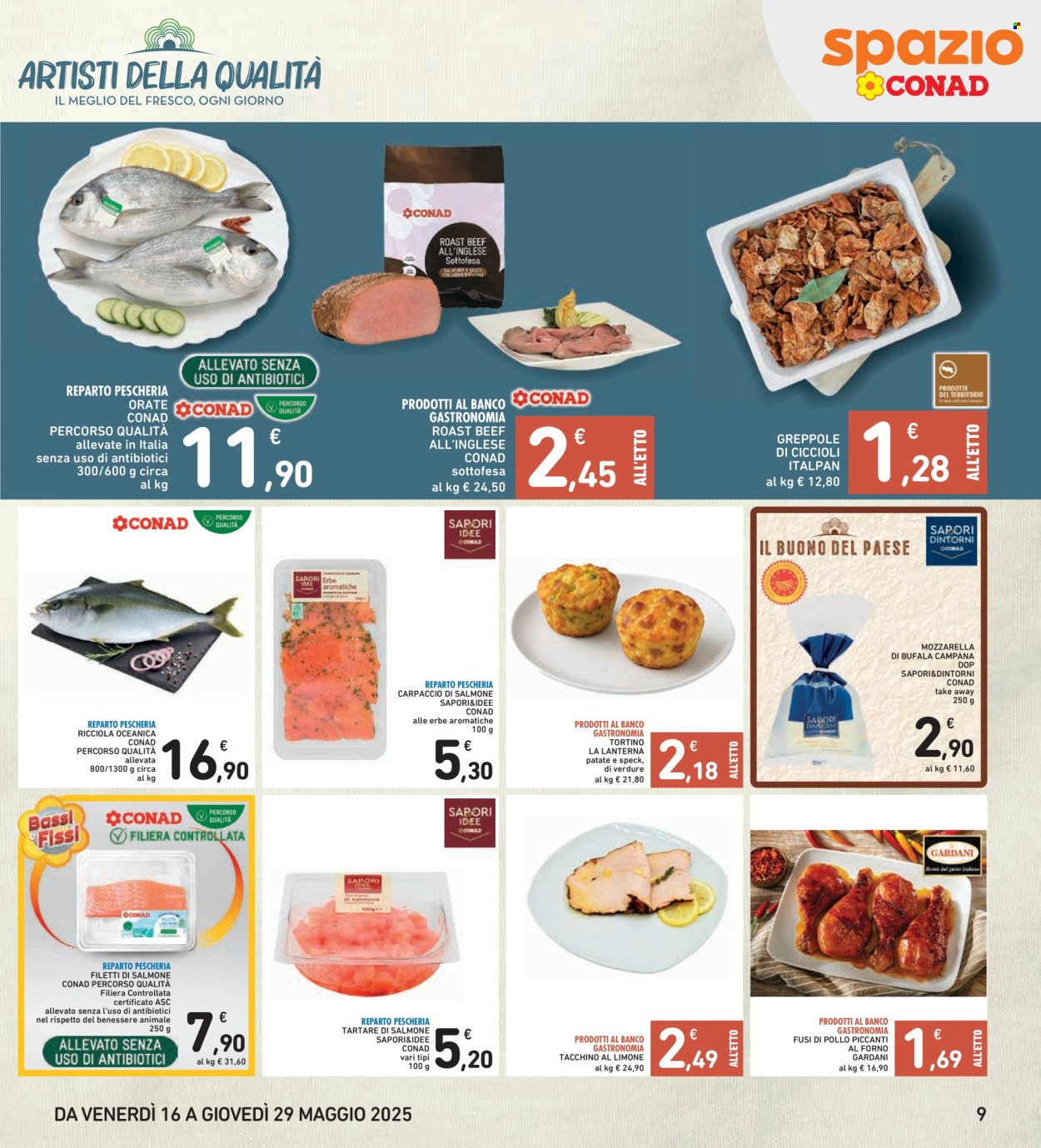 Volantino Spazio Conad - 16/5/2025 - 29/5/2025. Pagina 1
