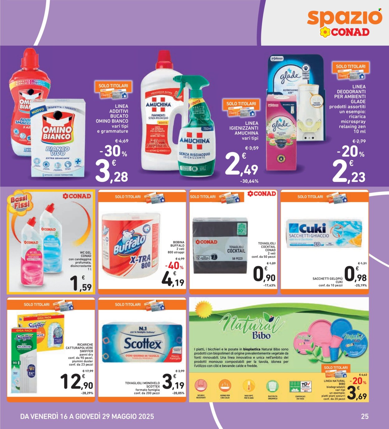 Volantino Spazio Conad - 16/5/2025 - 29/5/2025. Pagina 1