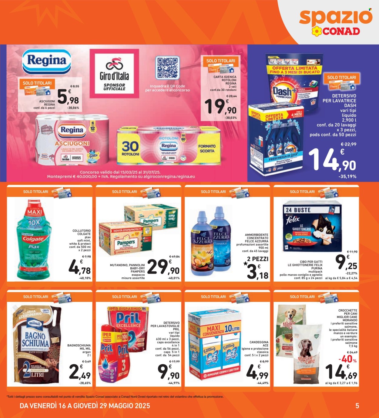 Volantino Spazio Conad - 16/5/2025 - 29/5/2025. Pagina 1