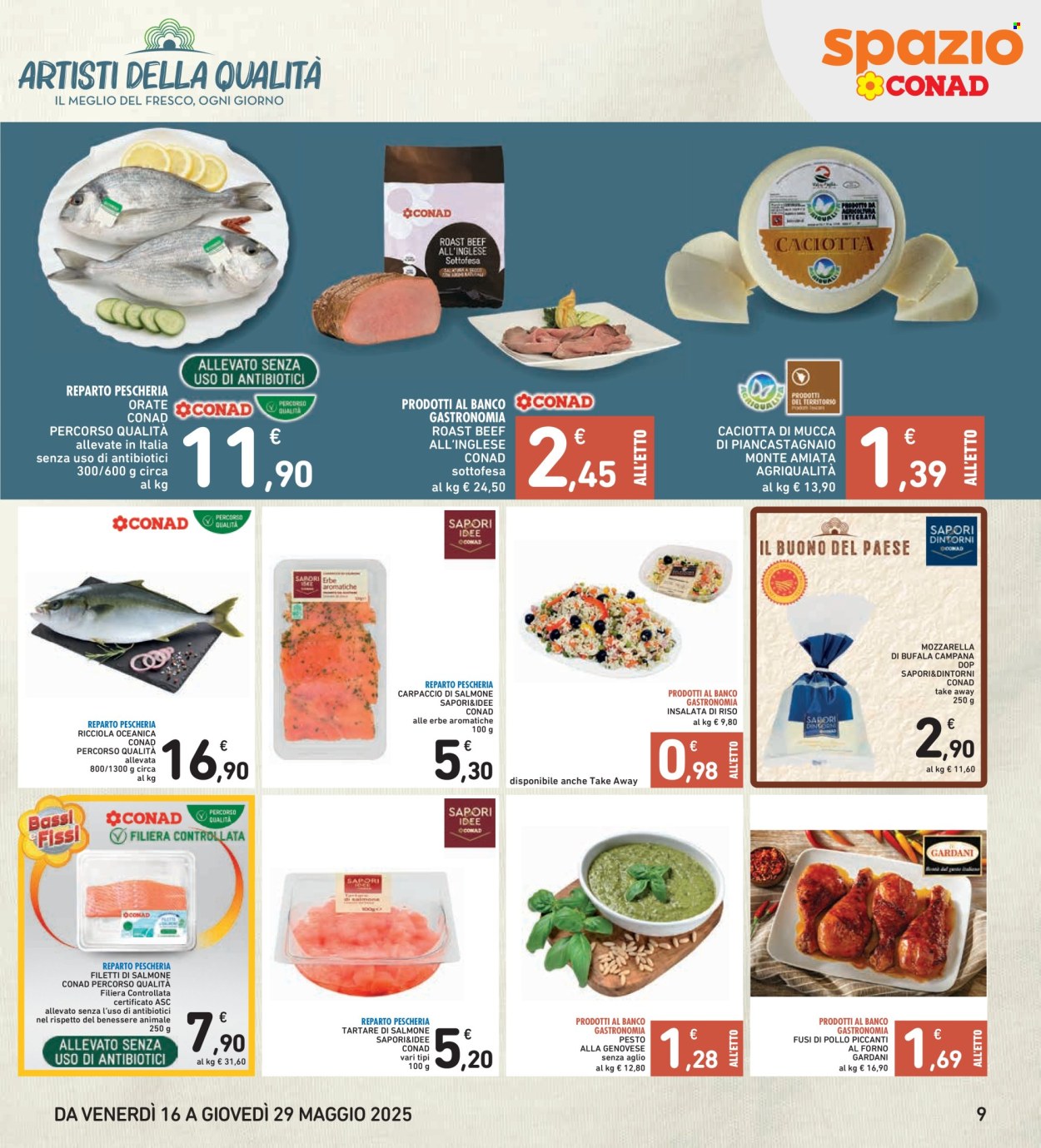 Volantino Spazio Conad - 16/5/2025 - 29/5/2025. Pagina 1