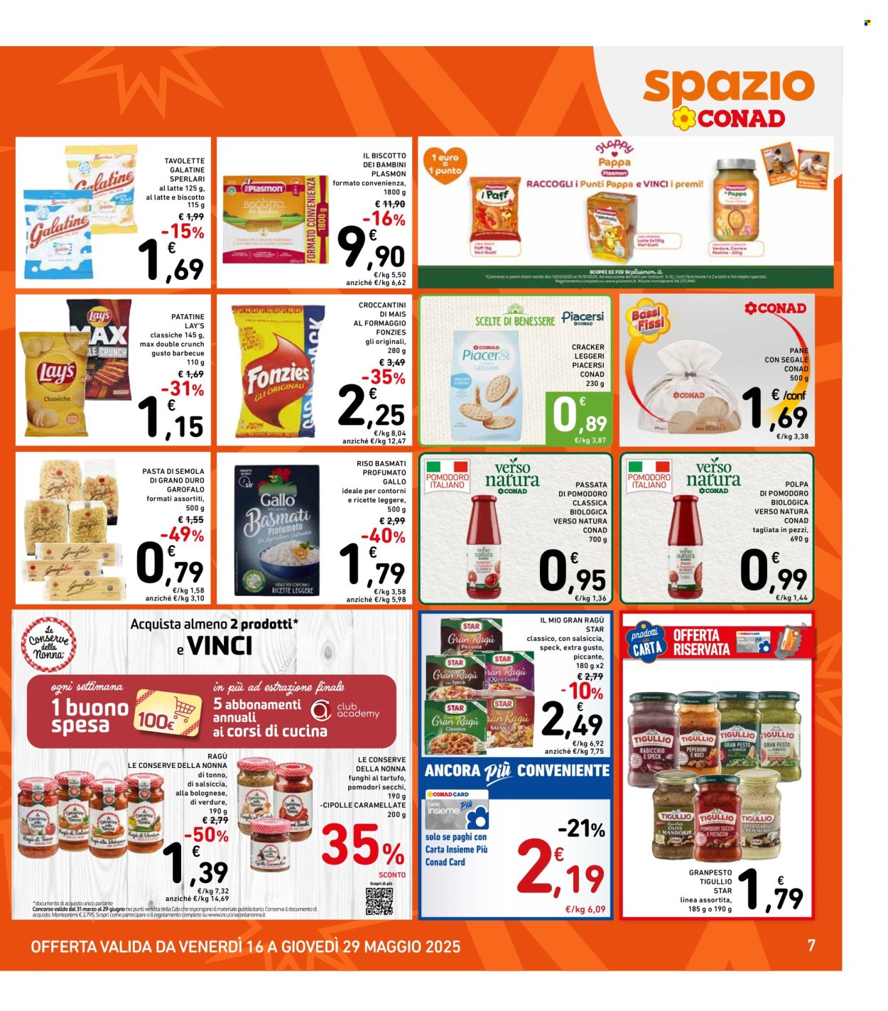 Volantino Spazio Conad - 16/5/2025 - 29/5/2025. Pagina 1