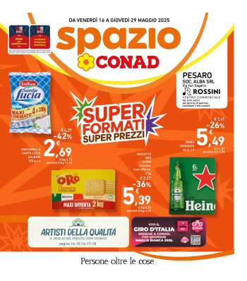 Volantino Spazio Conad - 16/5/2025 - 29/5/2025.