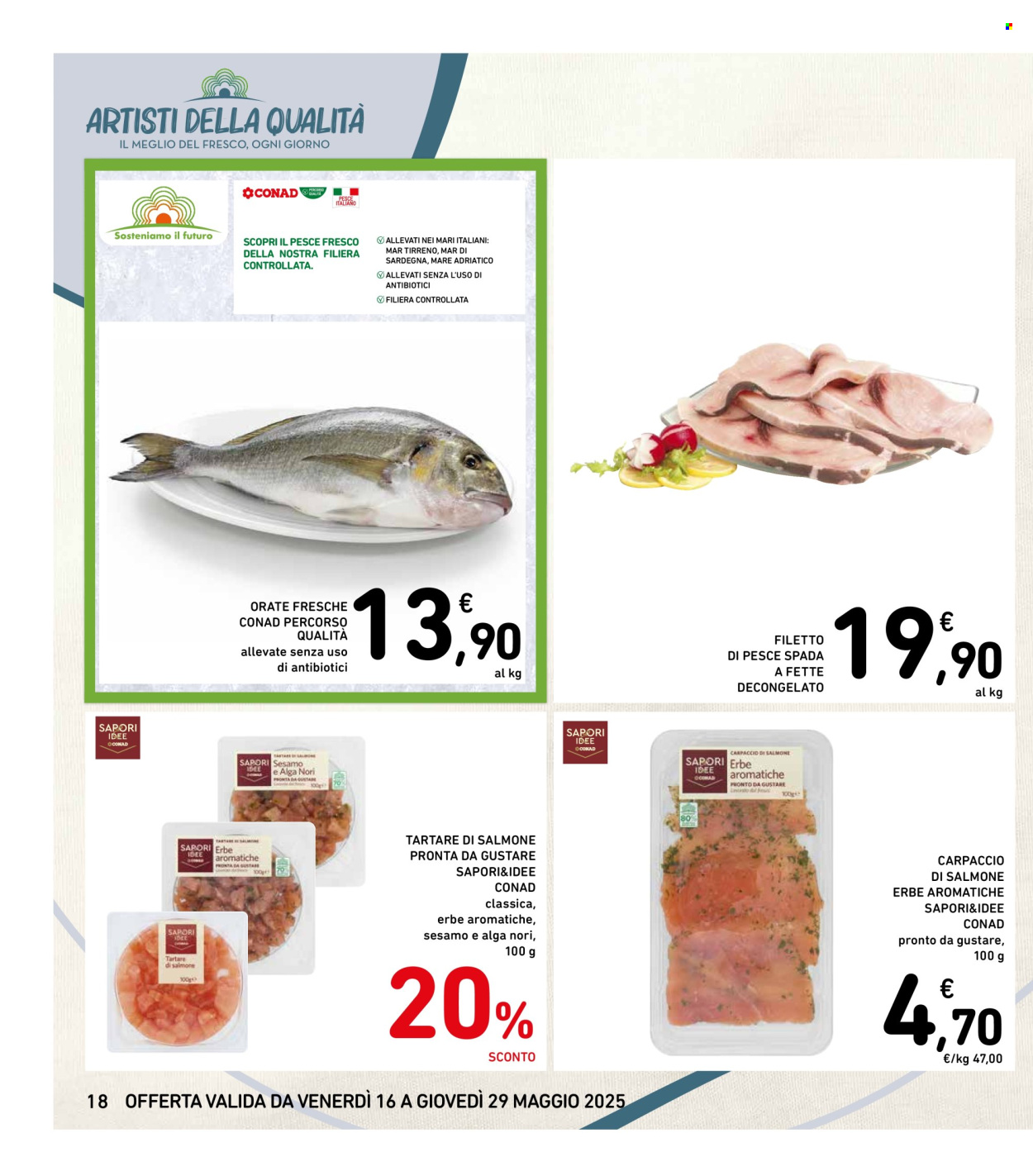 Volantino Spazio Conad - 16/5/2025 - 29/5/2025. Pagina 1
