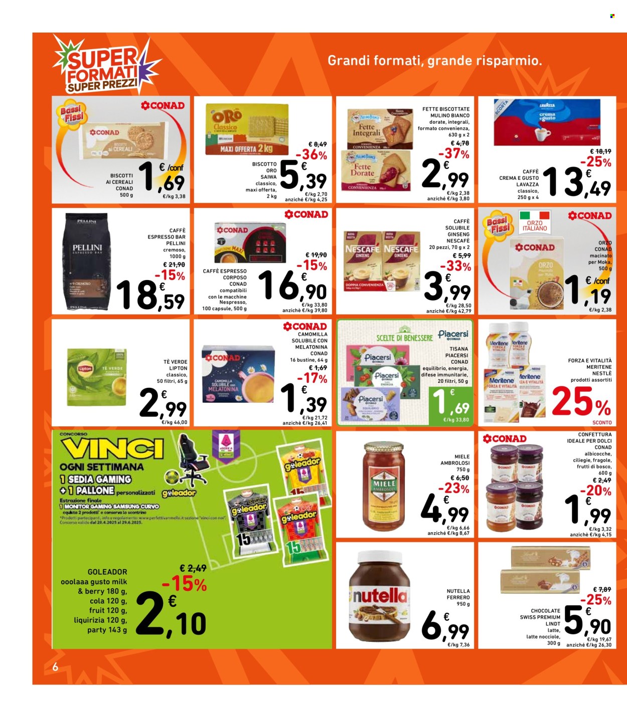 Volantino Spazio Conad - 16/5/2025 - 29/5/2025. Pagina 1