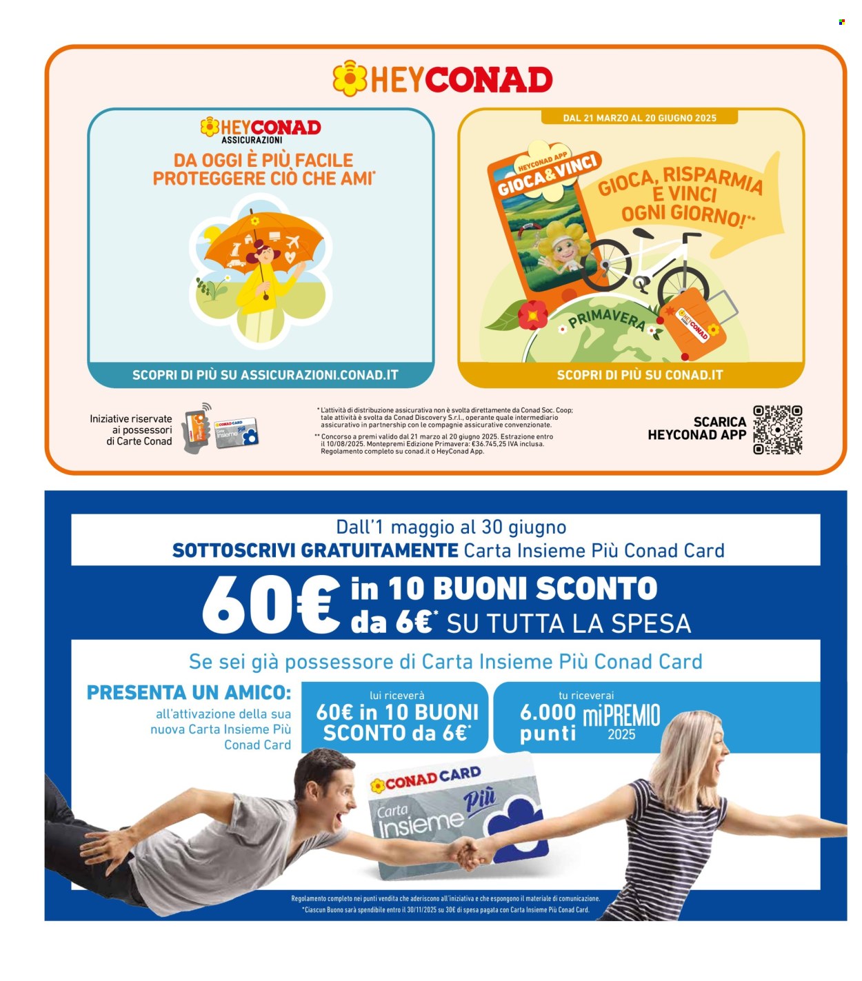 Volantino Spazio Conad - 16/5/2025 - 29/5/2025. Pagina 1