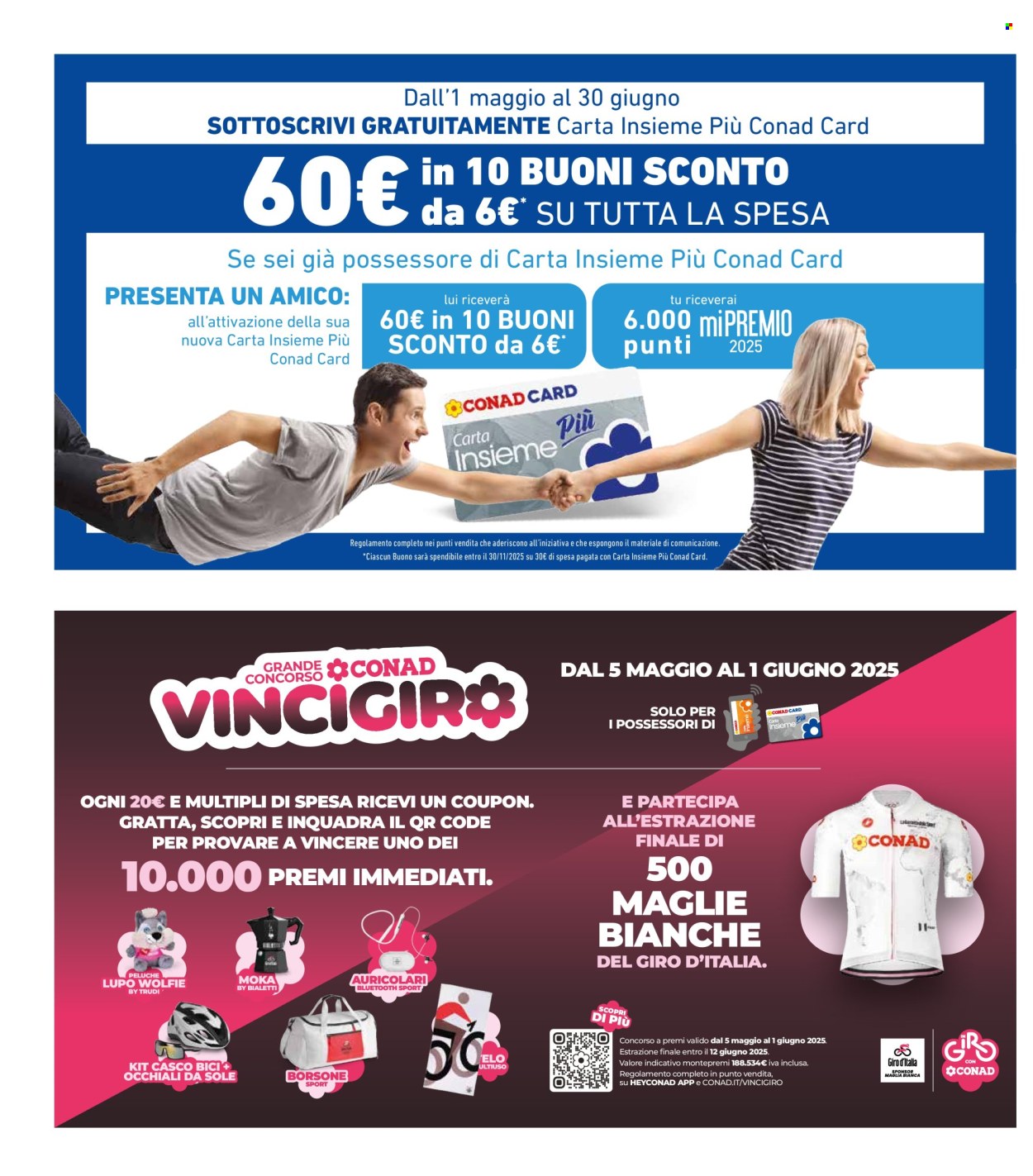 Volantino Spazio Conad - 16/5/2025 - 29/5/2025. Pagina 1