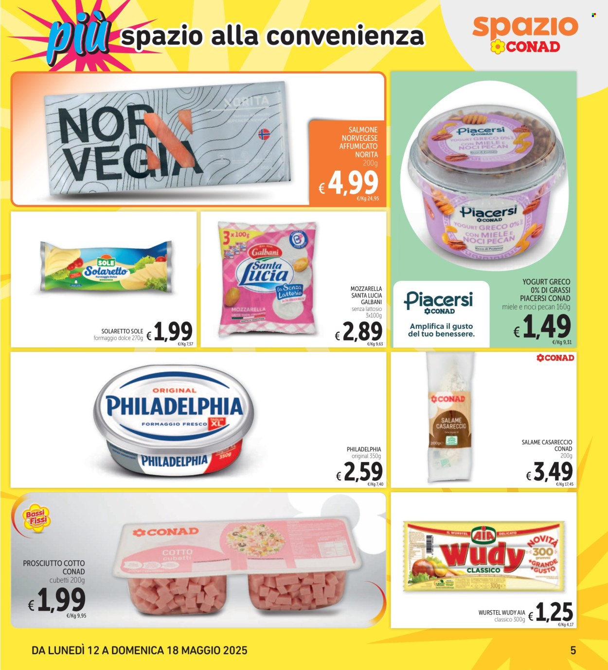 Volantino Spazio Conad - 12/5/2025 - 18/5/2025. Pagina 1