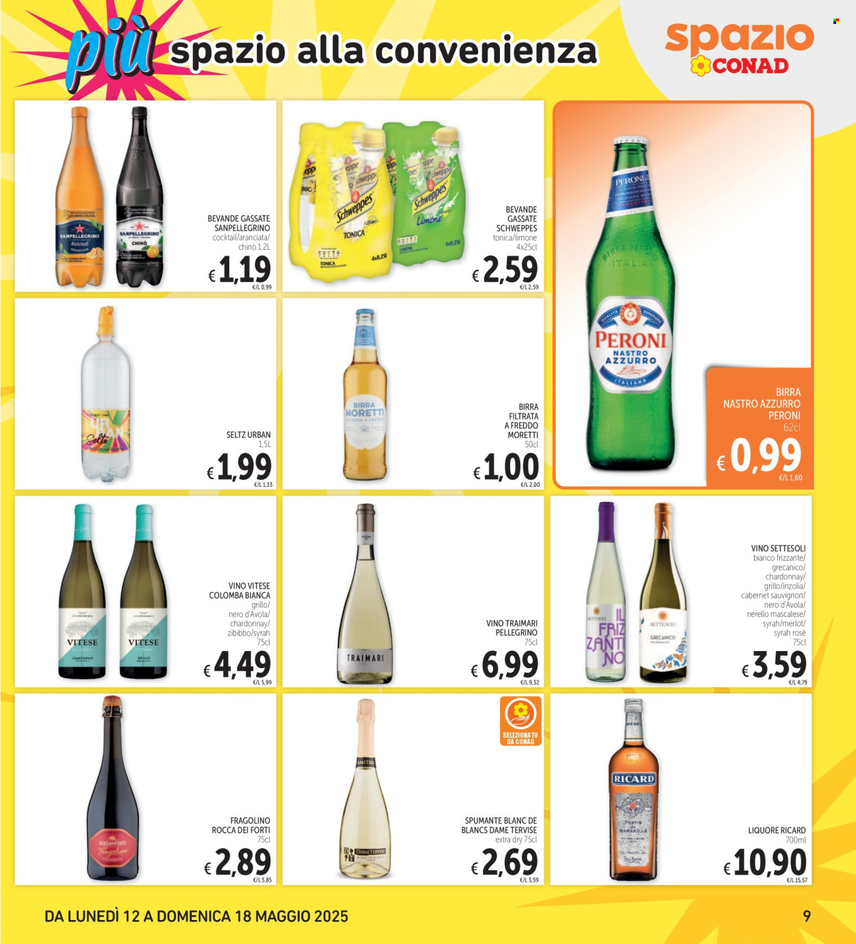 Volantino Spazio Conad - 12/5/2025 - 18/5/2025. Pagina 1
