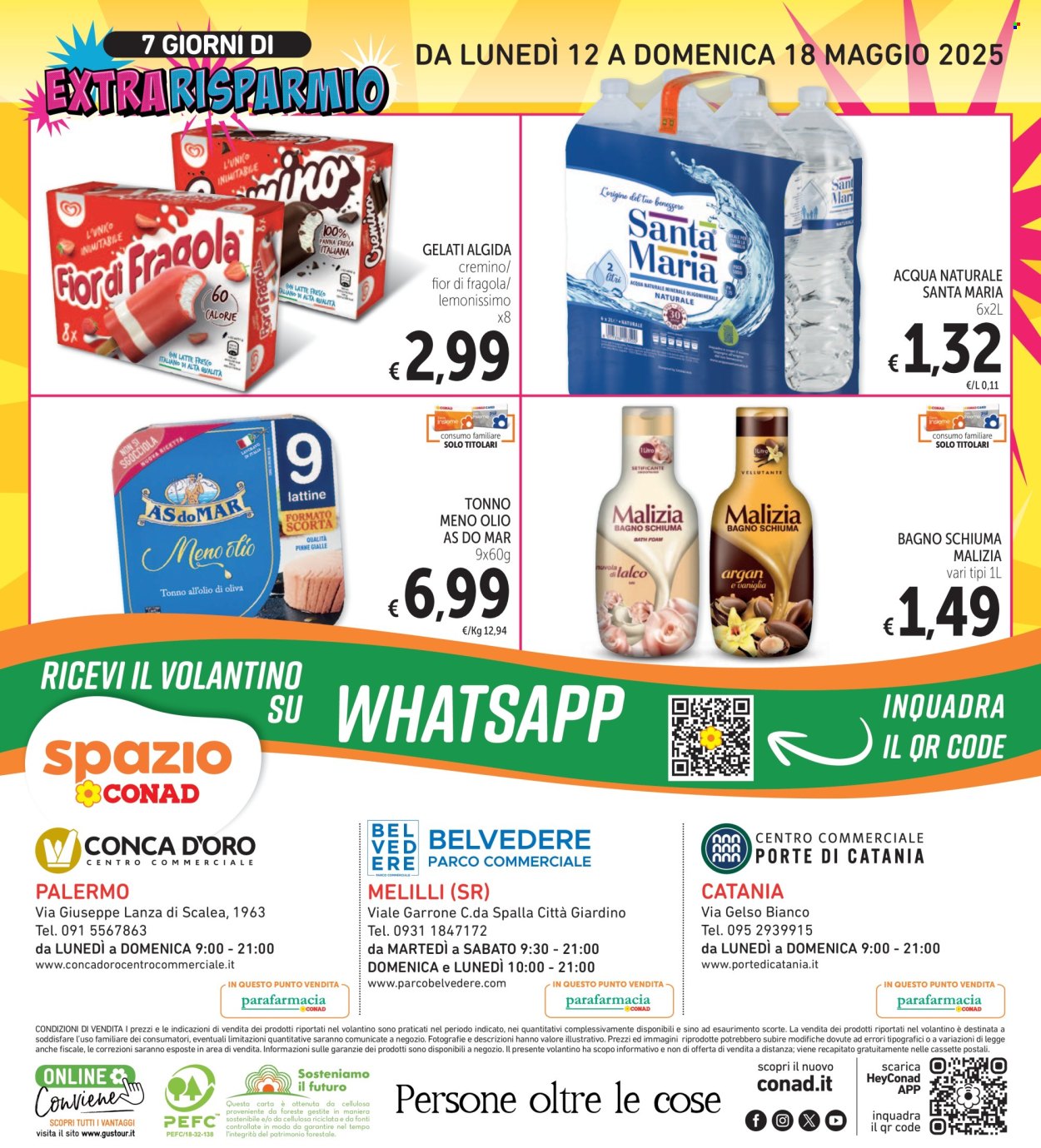 Volantino Spazio Conad - 12/5/2025 - 18/5/2025. Pagina 1