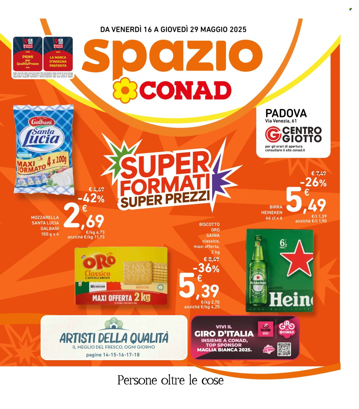Volantino Spazio Conad - 16/5/2025 - 29/5/2025. Pagina 1