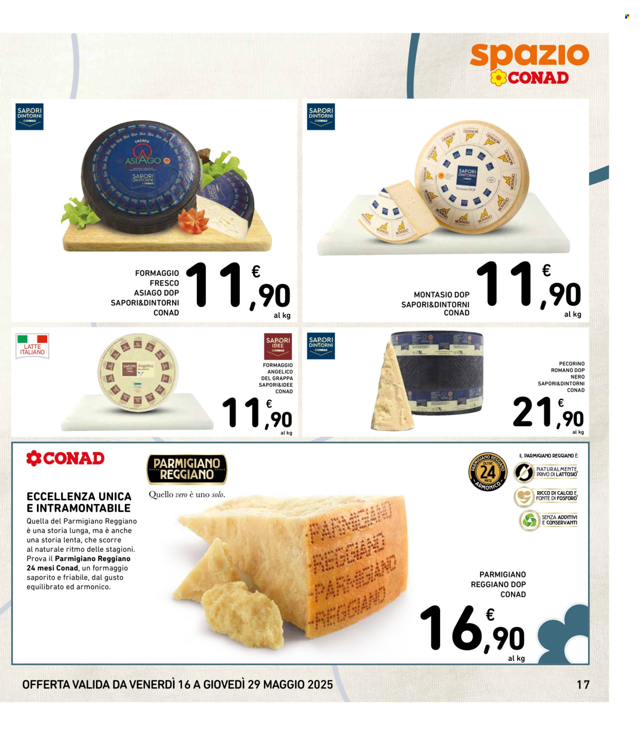 Volantino Spazio Conad - 16/5/2025 - 29/5/2025. Pagina 1