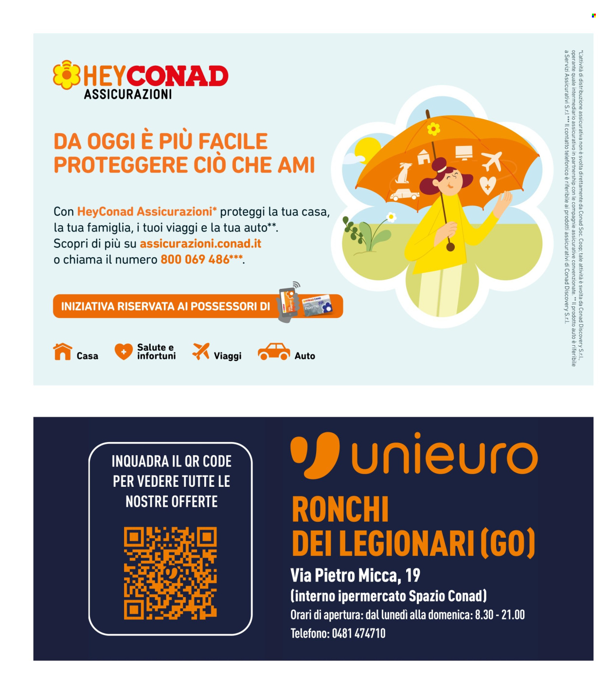 Volantino Spazio Conad - 16/5/2025 - 29/5/2025. Pagina 1