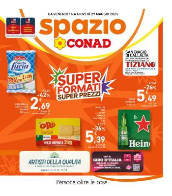 Volantino Spazio Conad - 16/5/2025 - 29/5/2025.