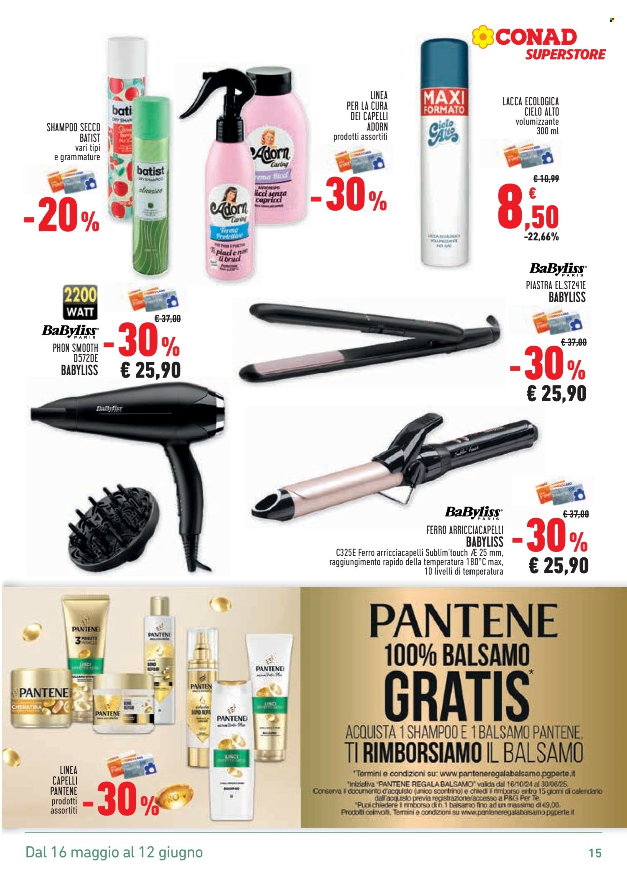 Volantino Conad - 16/5/2025 - 12/6/2025. Pagina 1