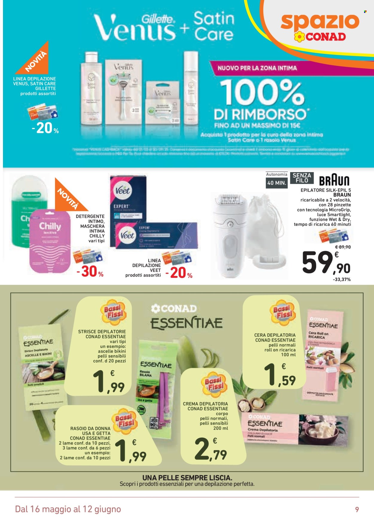 Volantino Spazio Conad - 16/5/2025 - 12/6/2025. Pagina 1