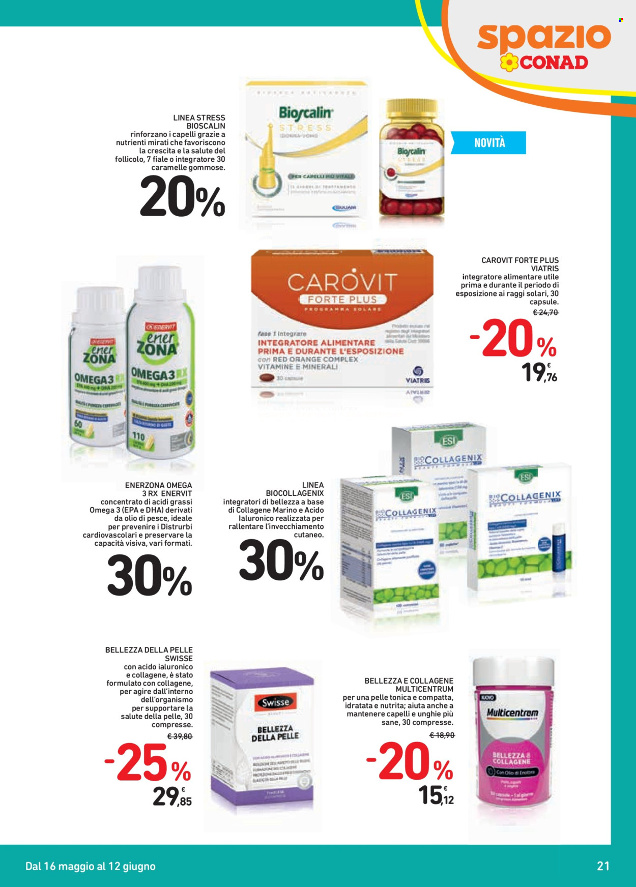 Volantino Spazio Conad - 16/5/2025 - 12/6/2025. Pagina 1