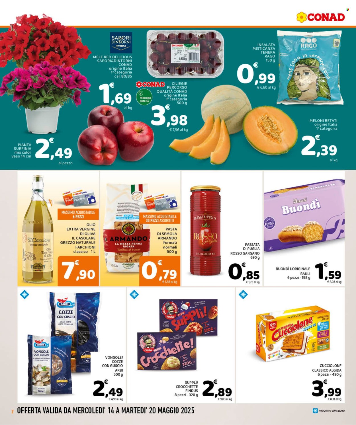 Volantino Conad - 14/5/2025 - 20/5/2025. Pagina 1
