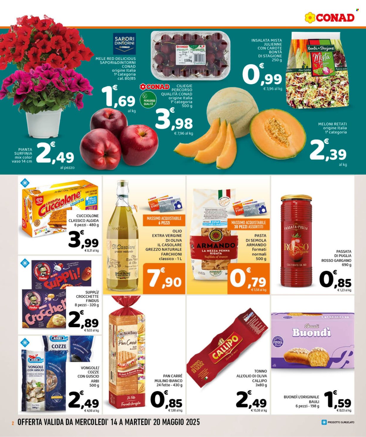 Volantino Conad - 14/5/2025 - 20/5/2025. Pagina 1