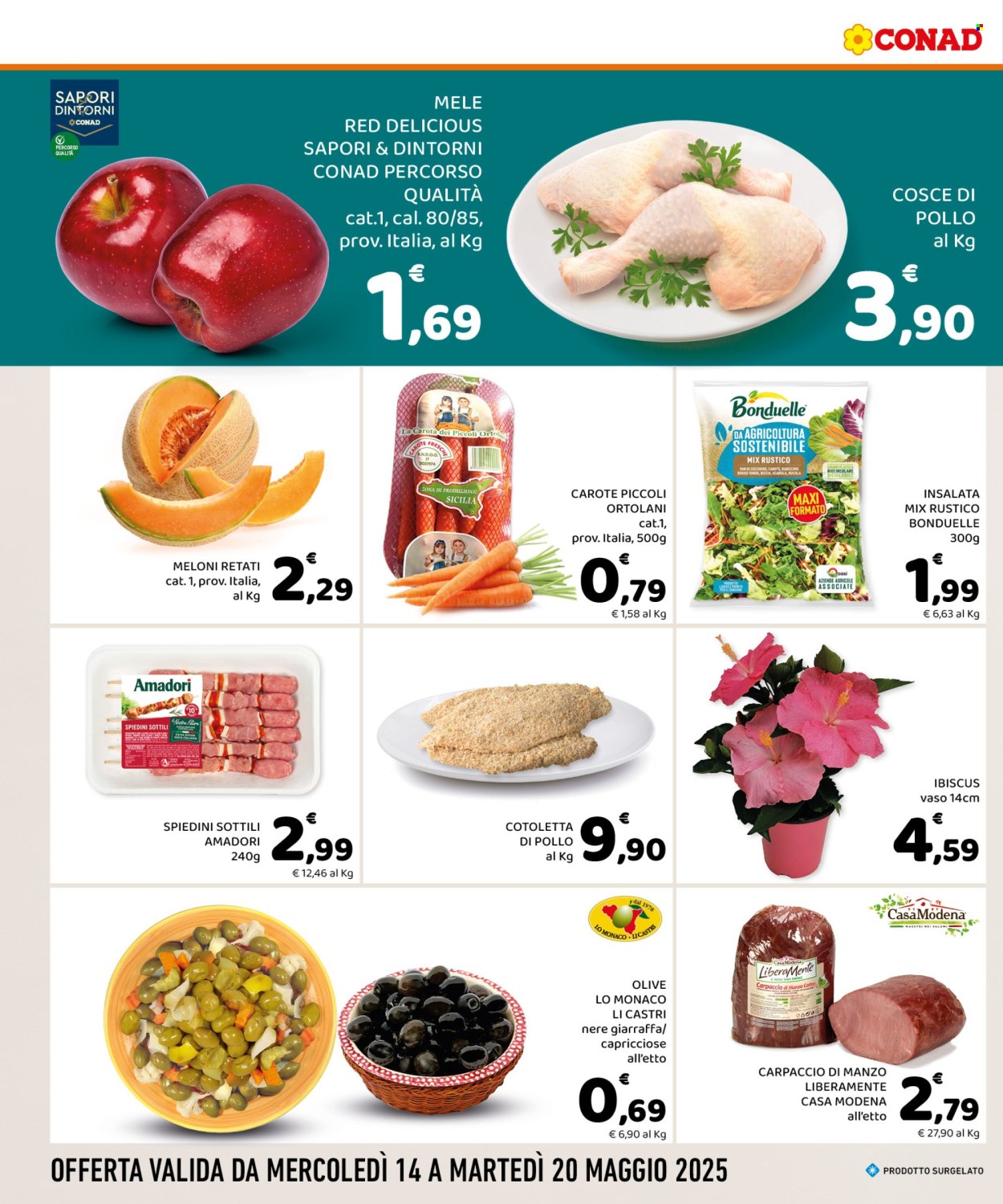 Volantino Conad - 14/5/2025 - 20/5/2025. Pagina 1