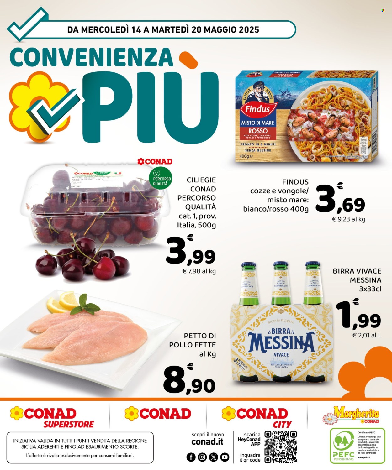 Volantino Conad - 14/5/2025 - 20/5/2025. Pagina 1