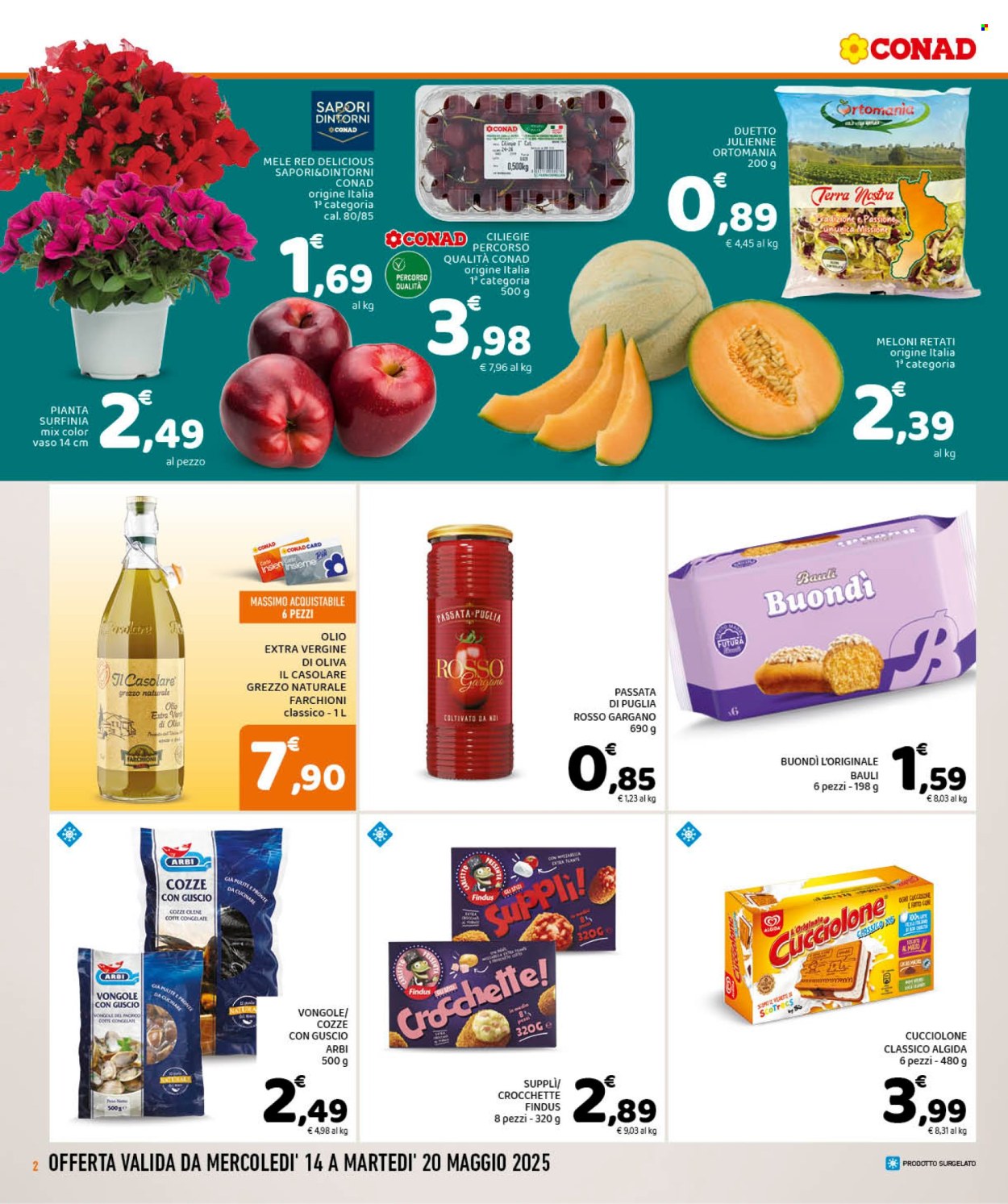 Volantino Conad - 14/5/2025 - 20/5/2025. Pagina 1