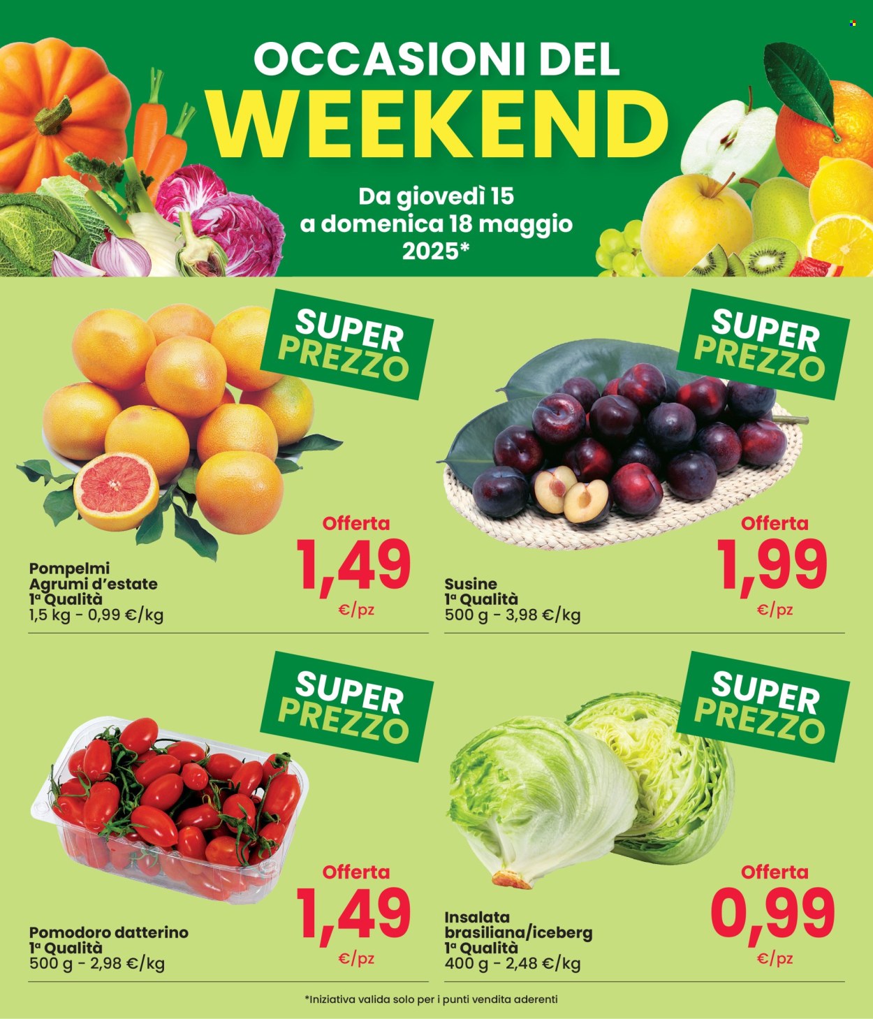 Volantino Despar - 15/5/2025 - 18/5/2025. Pagina 1