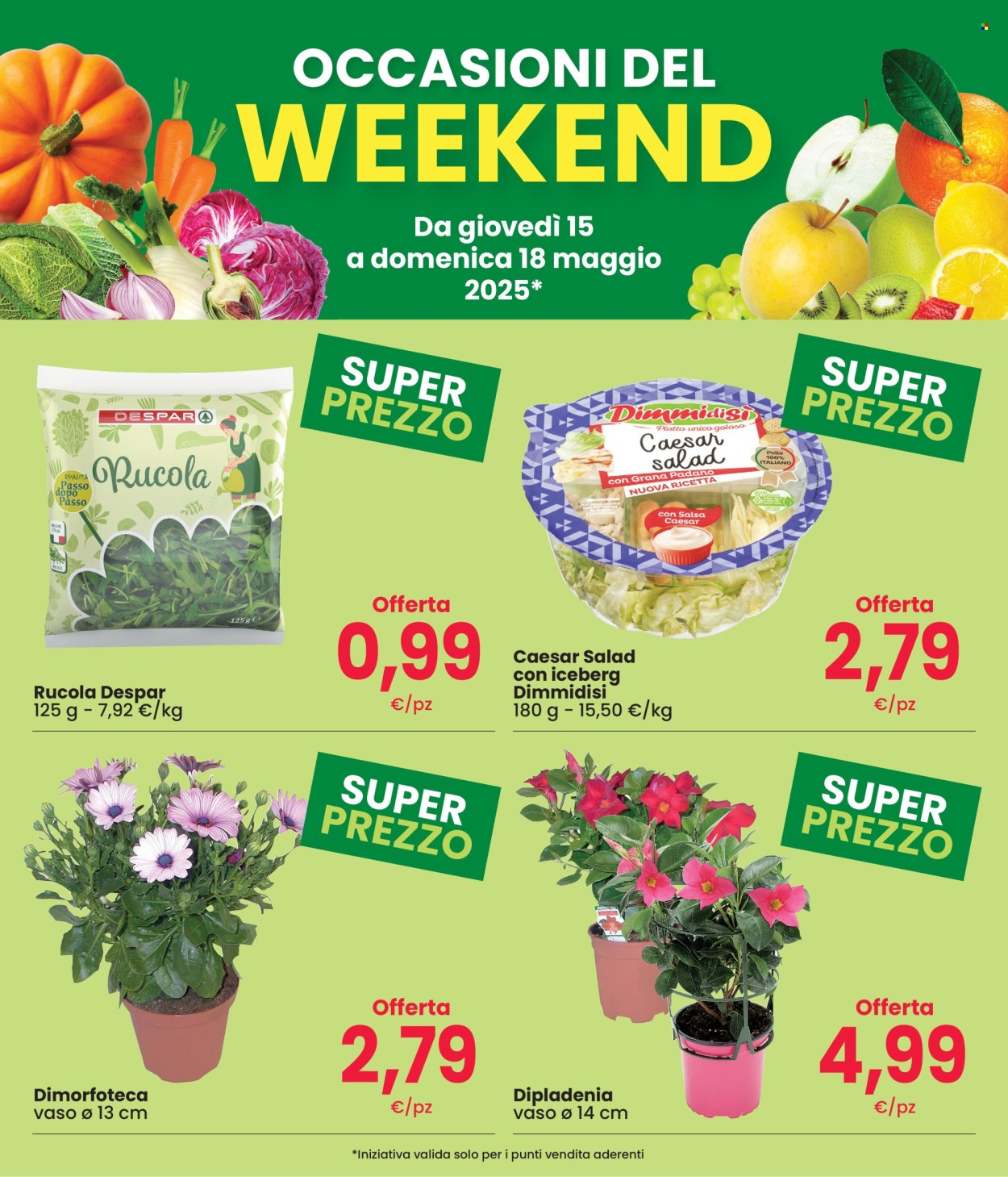 Volantino Despar - 15/5/2025 - 18/5/2025. Pagina 1