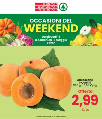 Volantino Eurospar - 15/5/2025 - 18/5/2025.