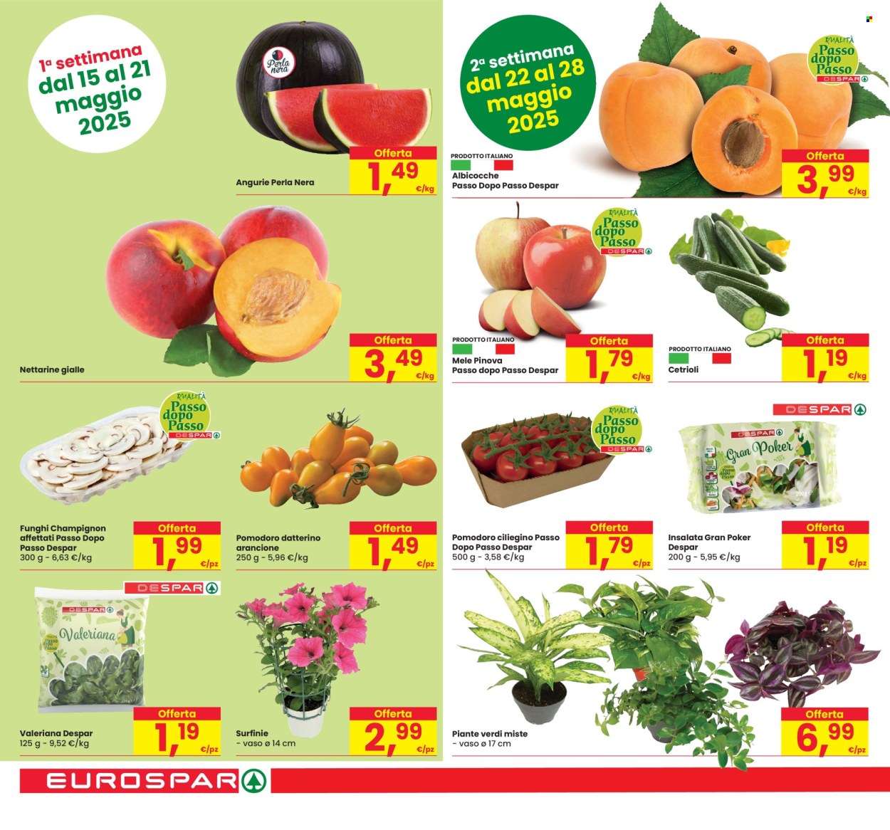 Volantino Eurospar - 15/5/2025 - 24/5/2025. Pagina 1