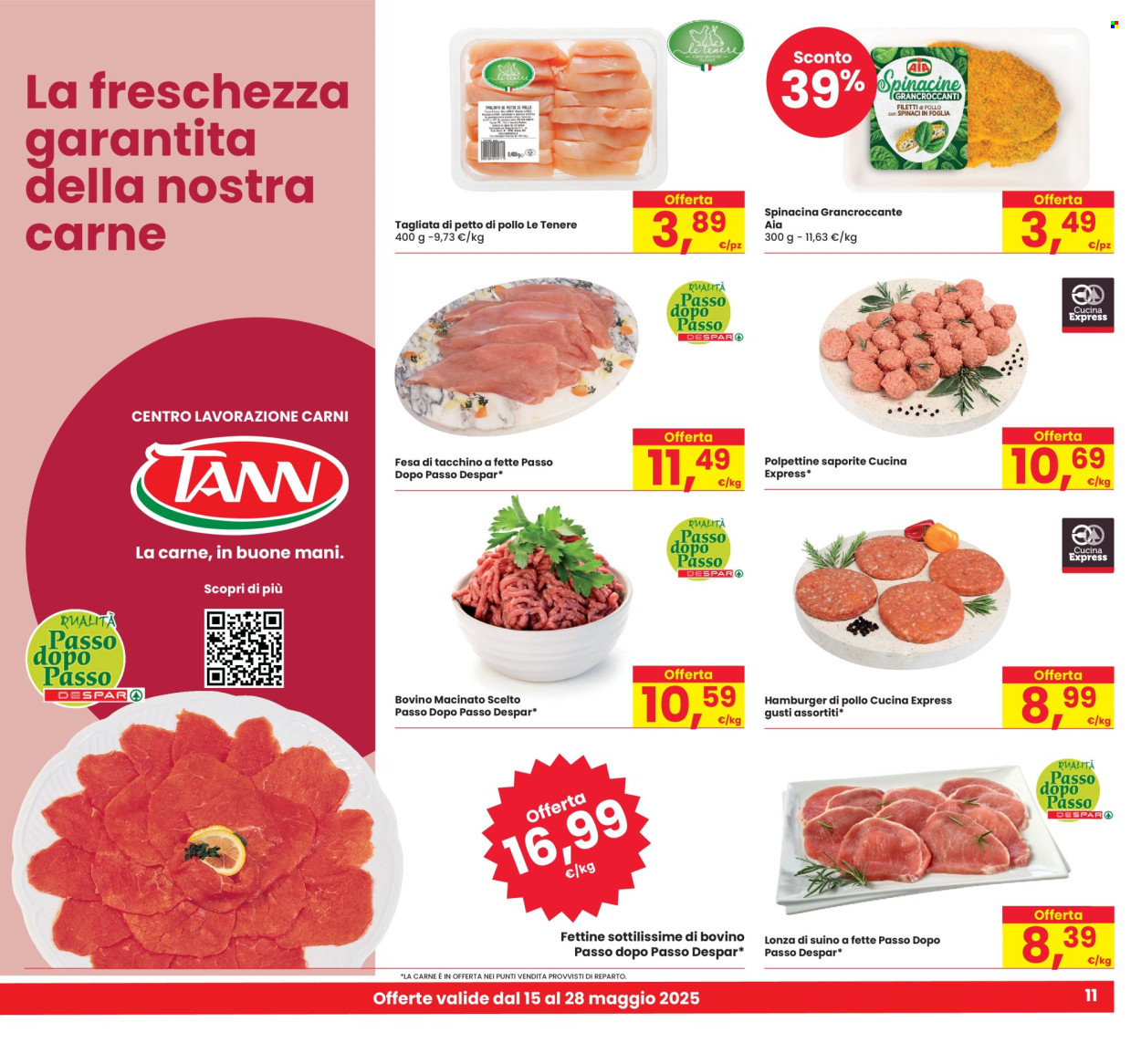 Volantino Eurospar - 15/5/2025 - 24/5/2025. Pagina 1