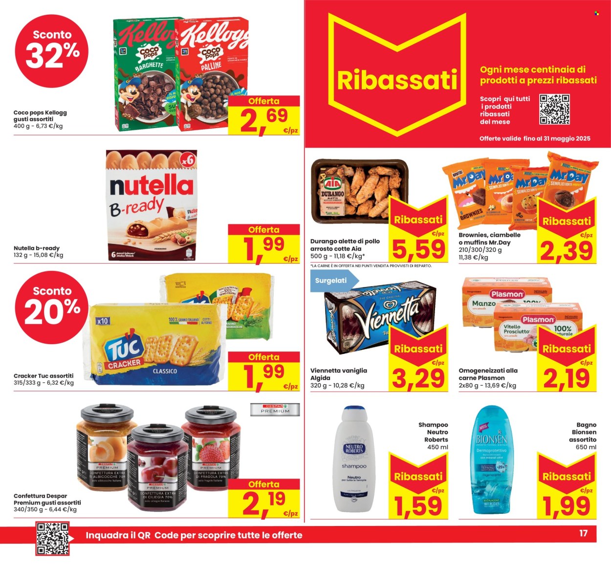 Volantino Eurospar - 15/5/2025 - 24/5/2025. Pagina 1