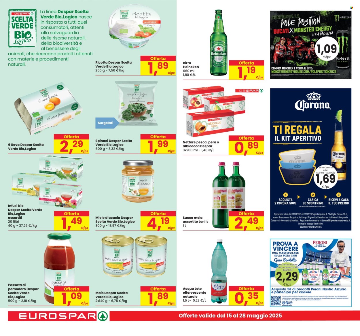 Volantino Eurospar - 15/5/2025 - 24/5/2025. Pagina 1