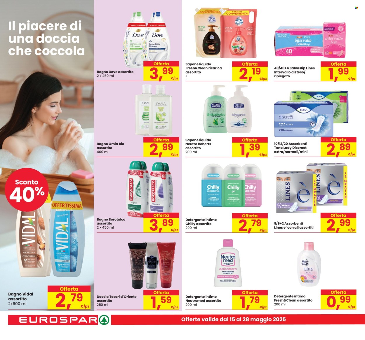 Volantino Eurospar - 15/5/2025 - 24/5/2025. Pagina 1