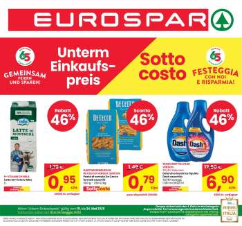 Volantino Eurospar - 15/5/2025 - 24/5/2025.